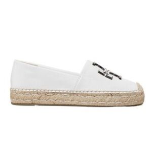 Tory Burch White Espadrilles
